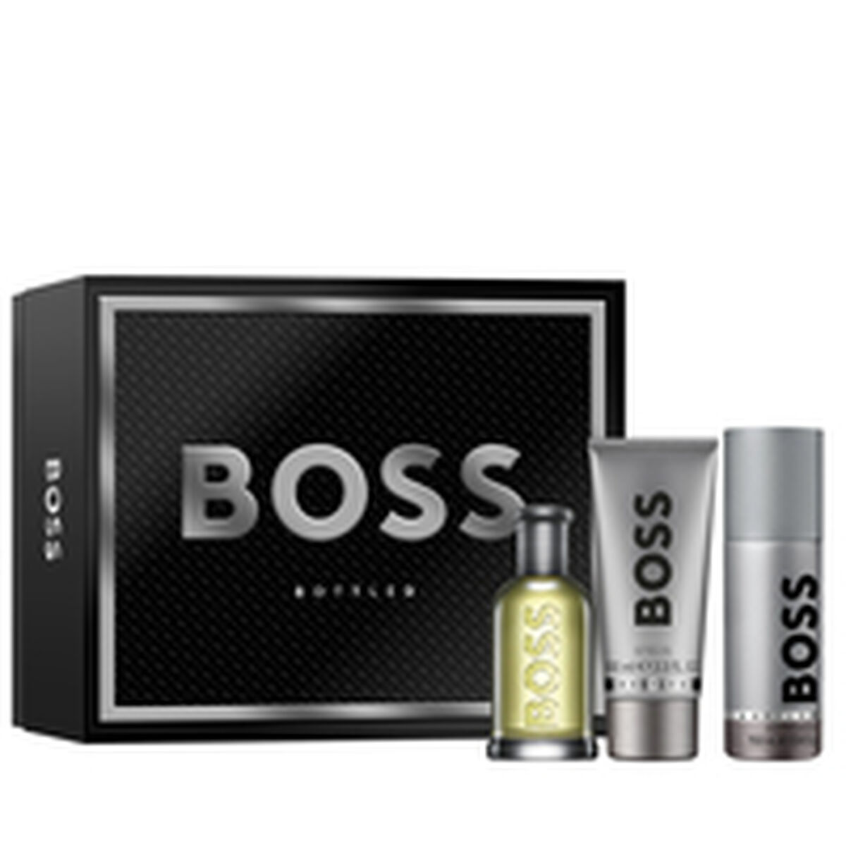 Image secondaire de Set de Parfum Homme Hugo Boss BOTTLED EDT 3 Pièces