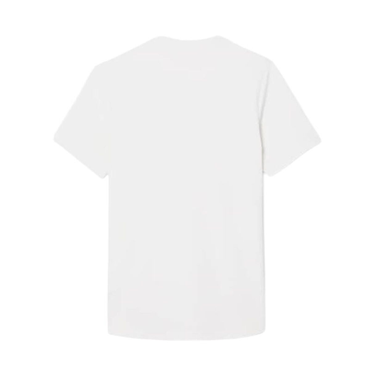 Heren-T-Shirt met Korte Mouwen Lacoste Core Performance Wit