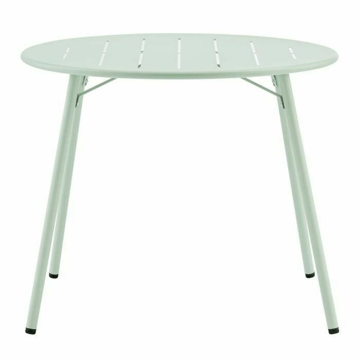 Table Vert Acier 90 x 73 cm