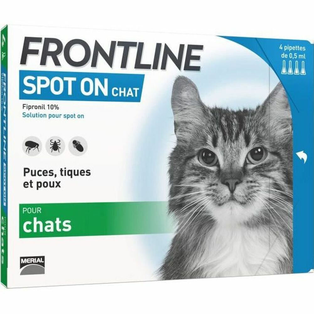Antiparasites Frontline Chat 0,5 ml 4 Unités