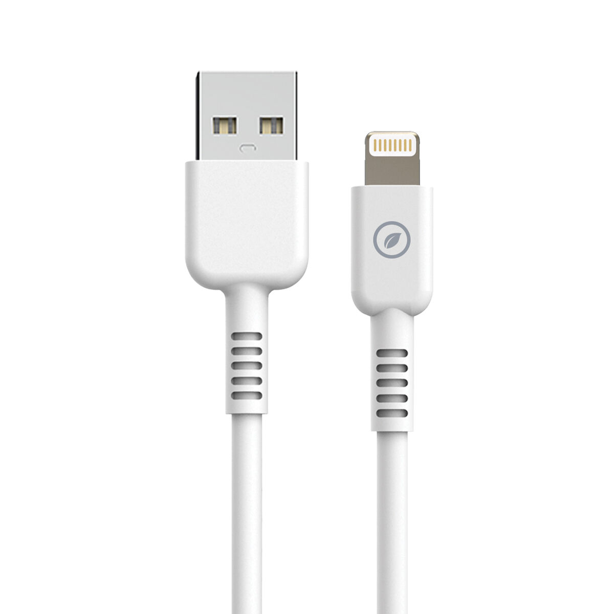 Kabel USB naar Lightning Muvit for Change Wit 1,2 m