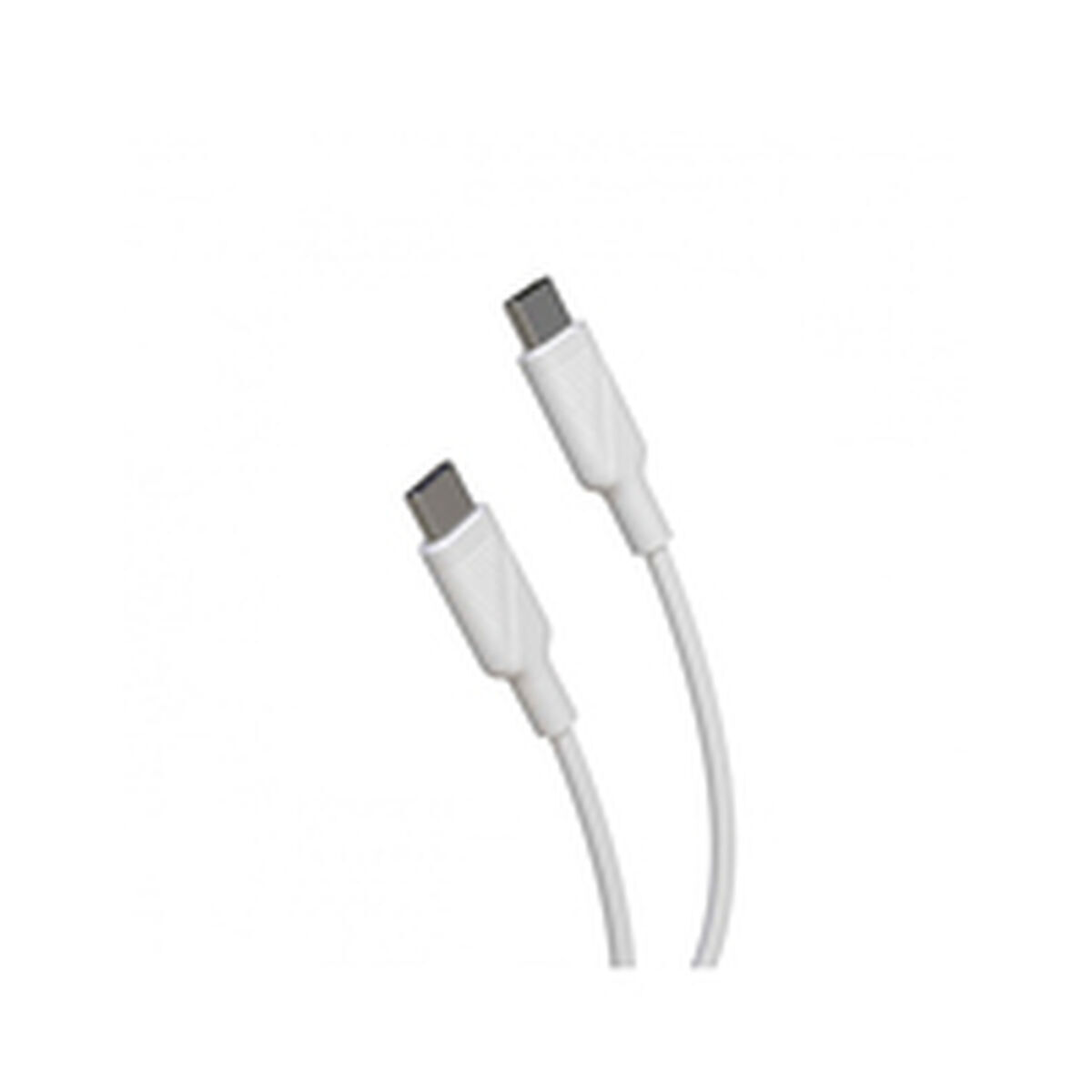 USB-C-kabel Muvit MCUSC0008 Wit Zwart 1,2 m