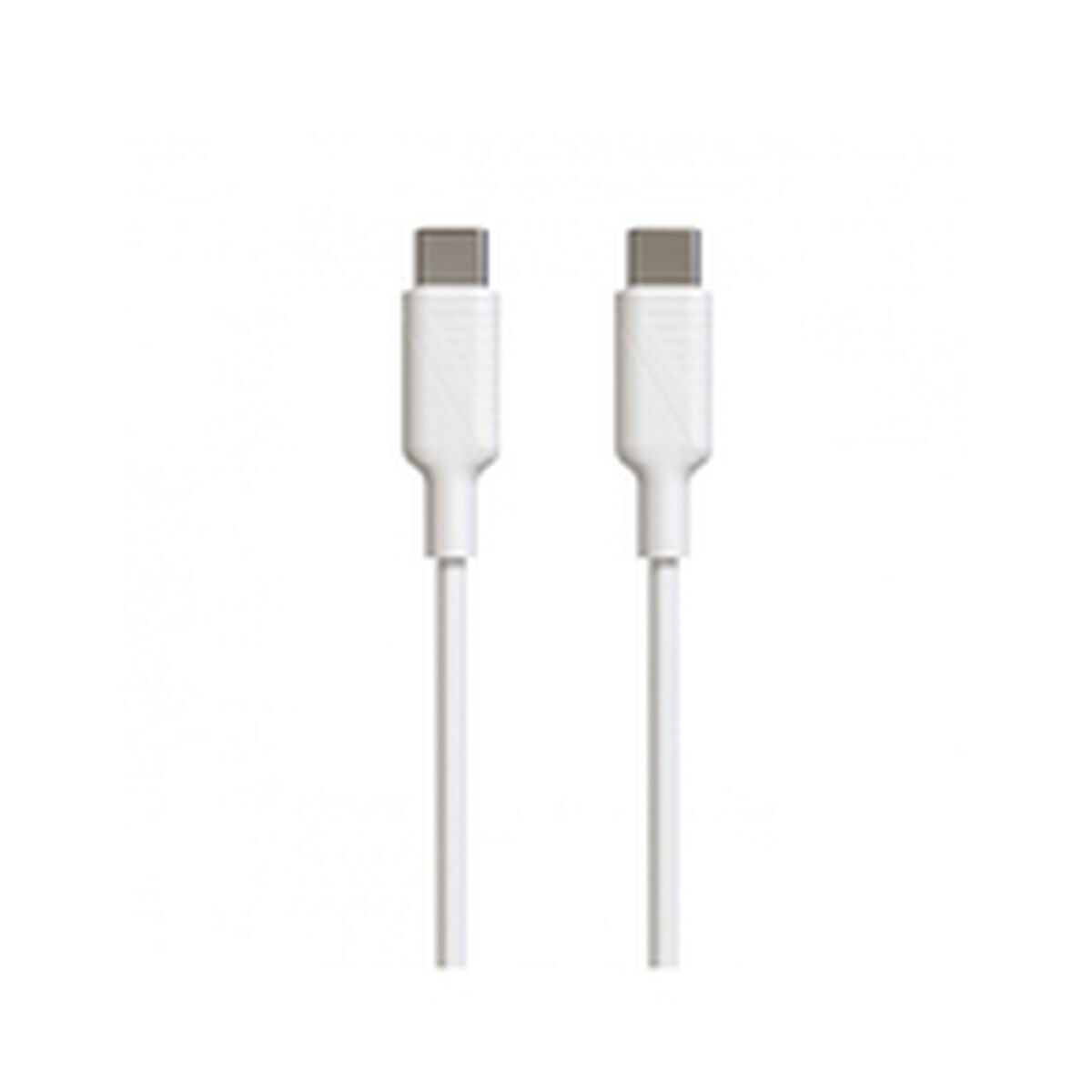 USB-C-kabel Muvit MCUSC0008 Wit Zwart 1,2 m