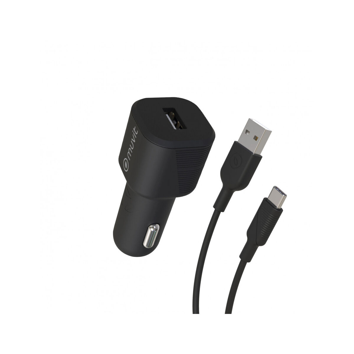 Bild von Electric car charger Muvit 1,2 m Black
