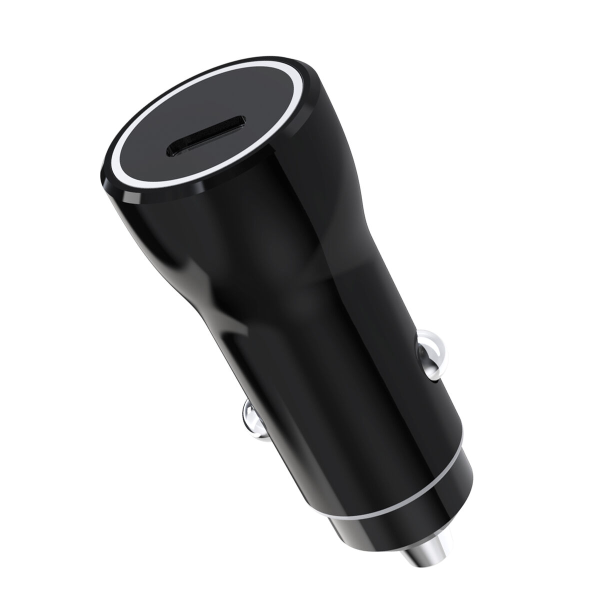 Image de Chargeur de voiture Muvit for Change Noir 20 W