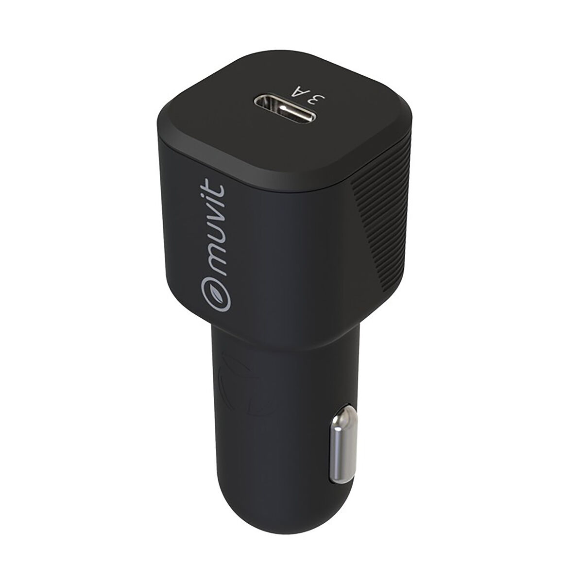 Obrazek Car Charger Muvit for Change 1 m Black
