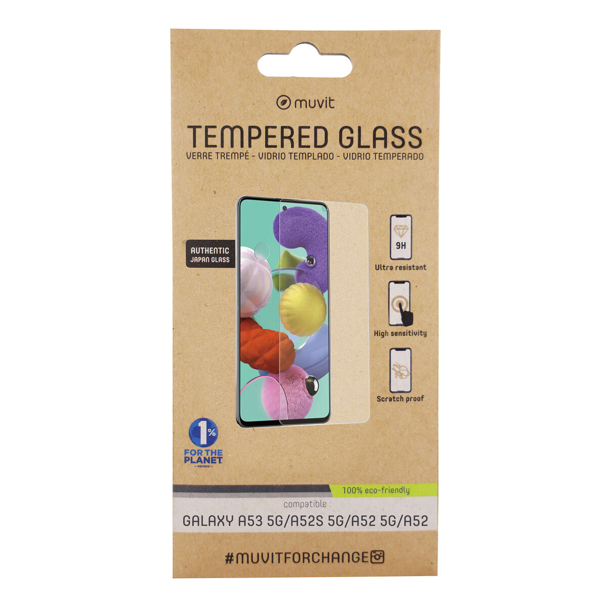 Picture of Mobile Screen Protector Muvit Samsung Galaxy A53 5G/A52S 5G/A52 5G/A52