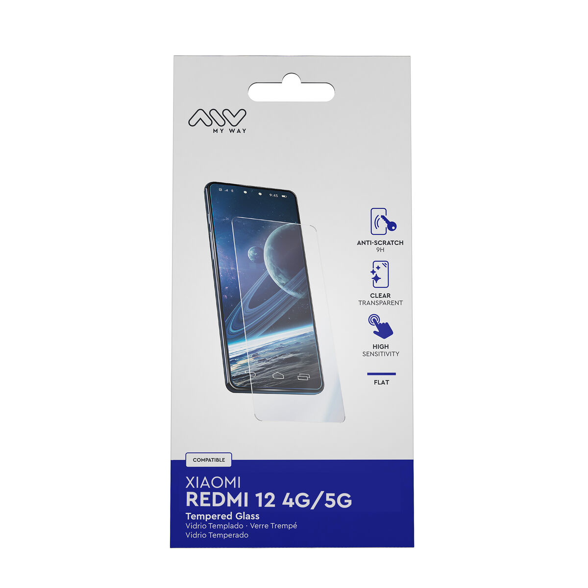 Image de Mobile Screen Protector Myway Redmi 12 4G/5G