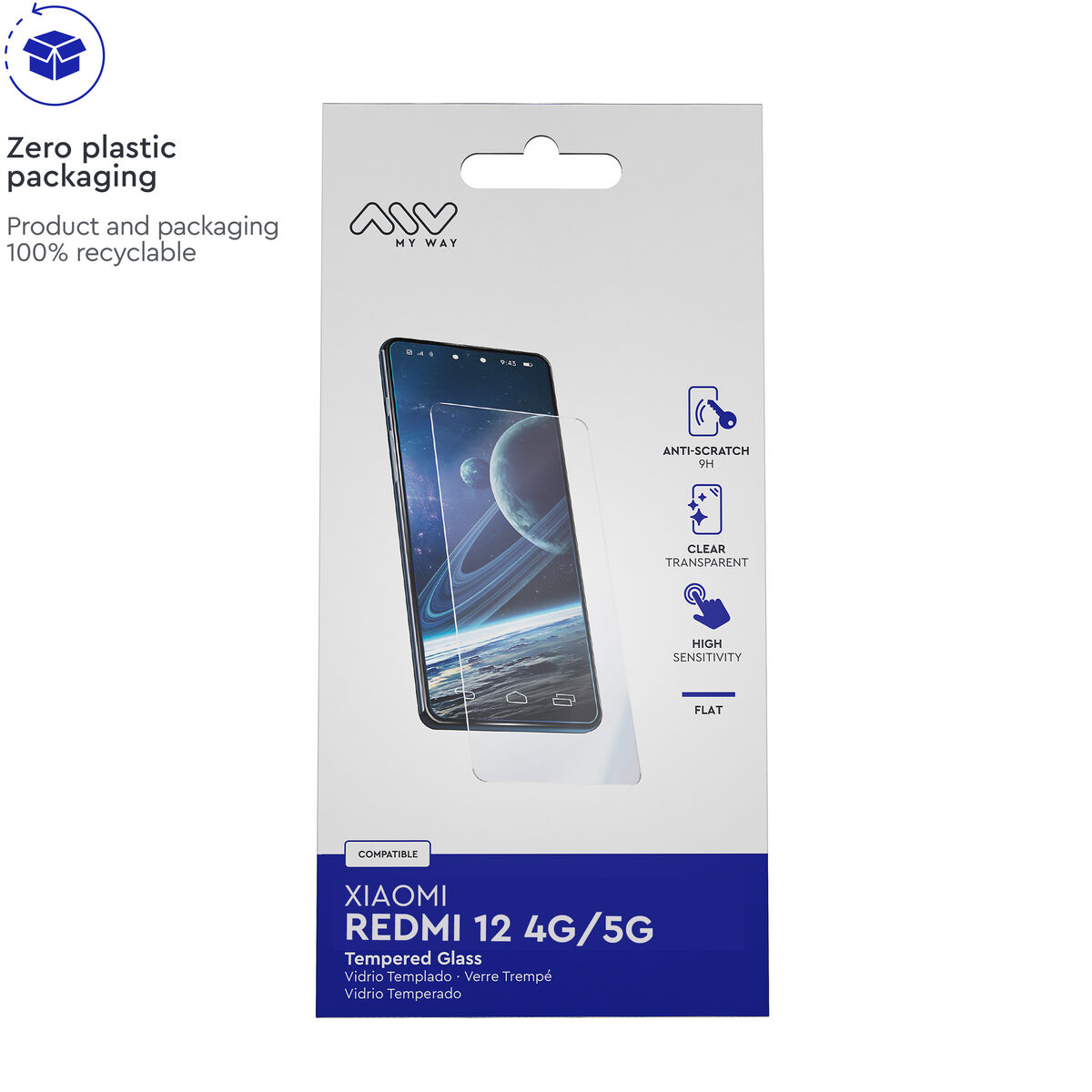 Mobile Screen Protector Myway Redmi 12 4G/5G