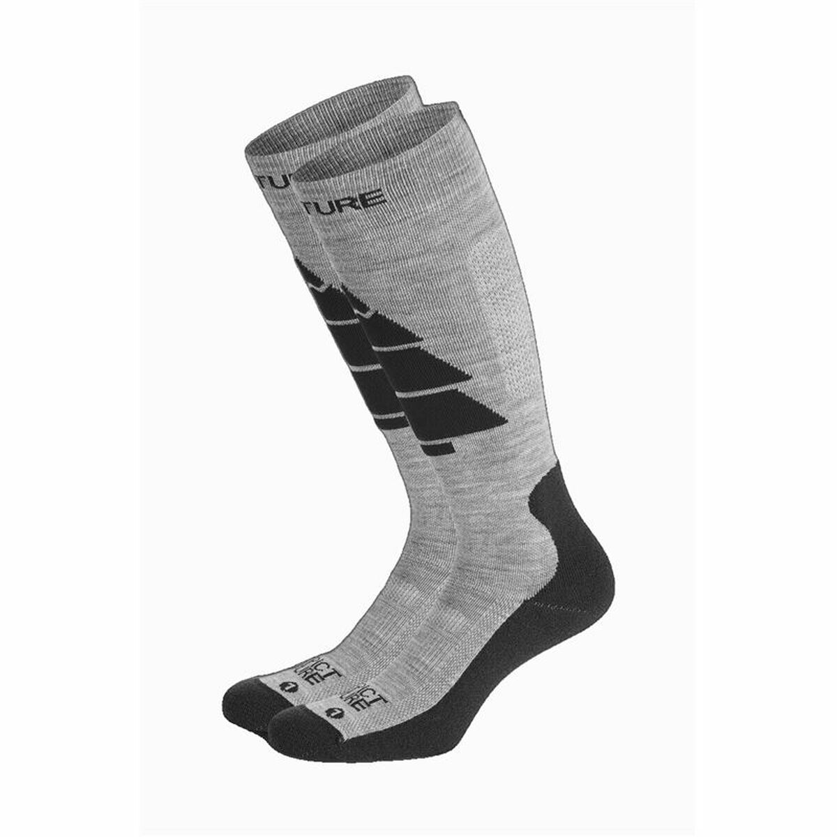 Image secondaire de Chaussettes de Sport Picture Wooling Noir/Gris Gris foncé