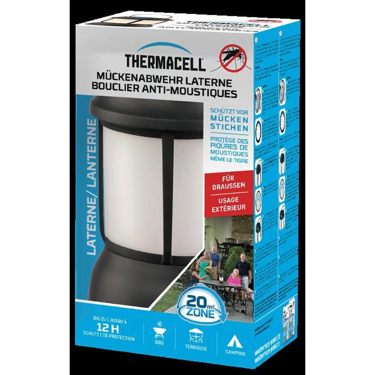 Απωθητικό κουνουπιών THERMACELL SB-86601350 Μαύρο