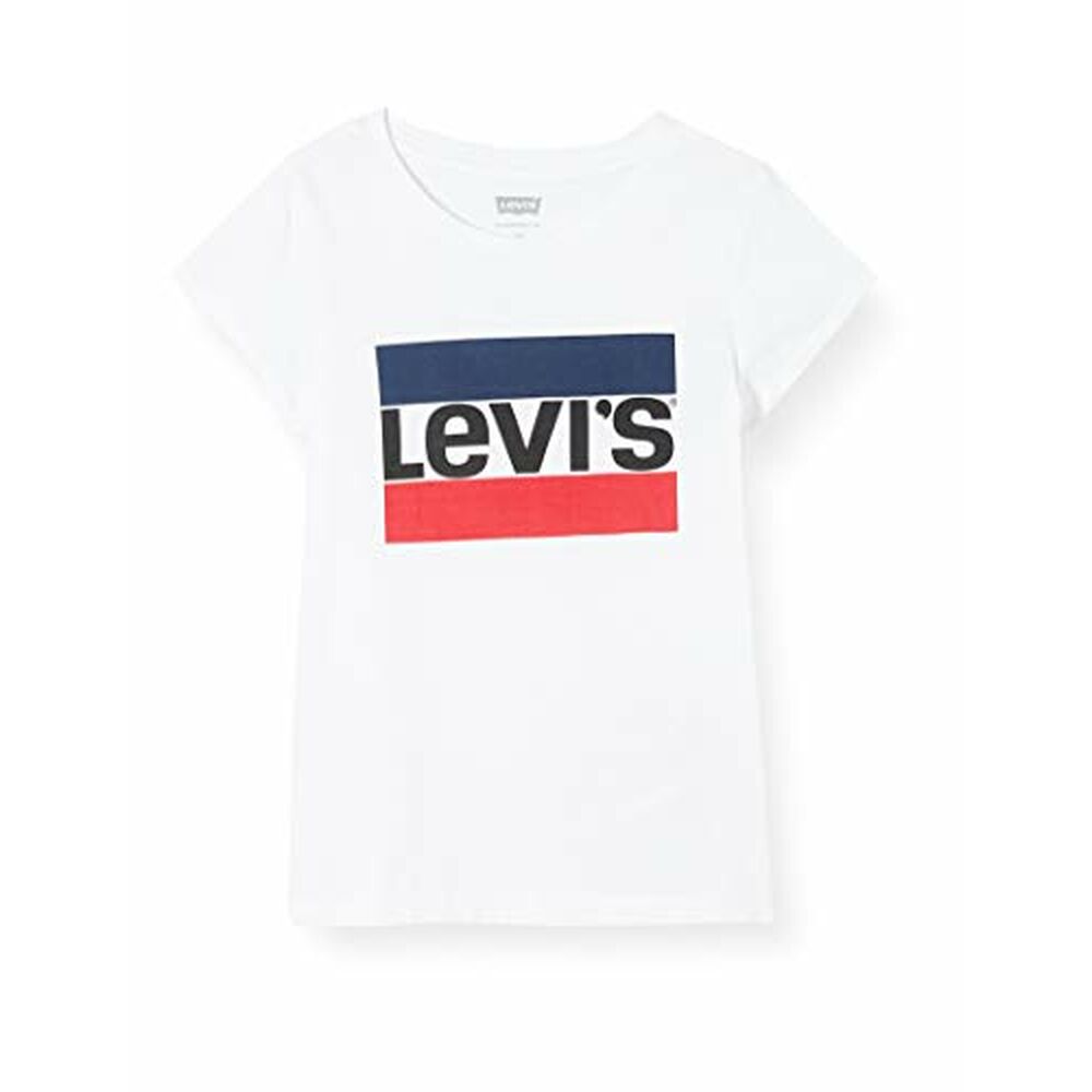 T-shirt à manches courtes enfant Levi's E4900 Blanc (10 Ans)