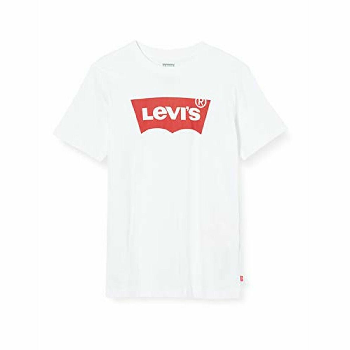 T-shirt à manches courtes enfant Levi's E8157 Blanc (14 Ans)