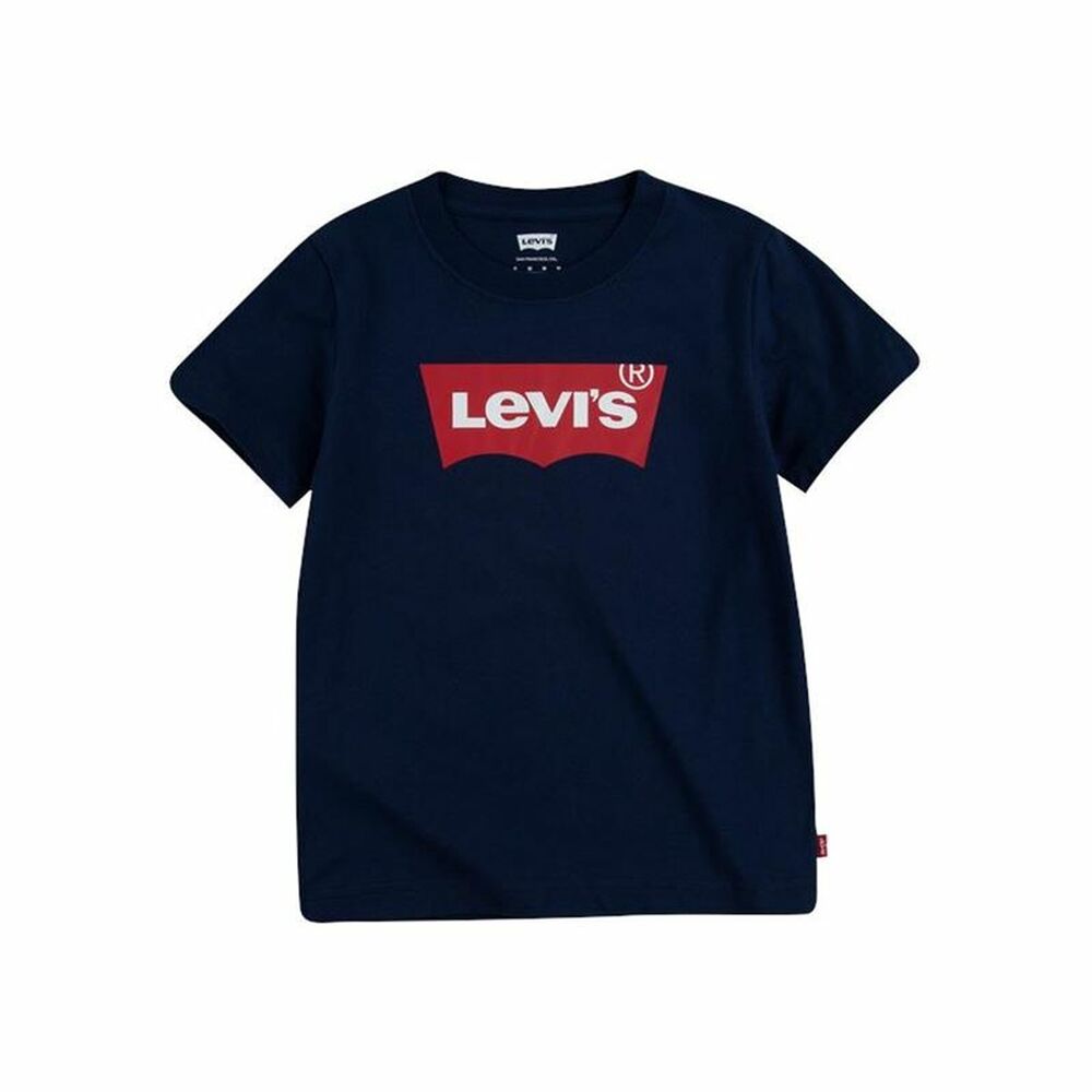 Camiseta de Manga Corta Niño Levi's E8157 Azul marino (5 Años)