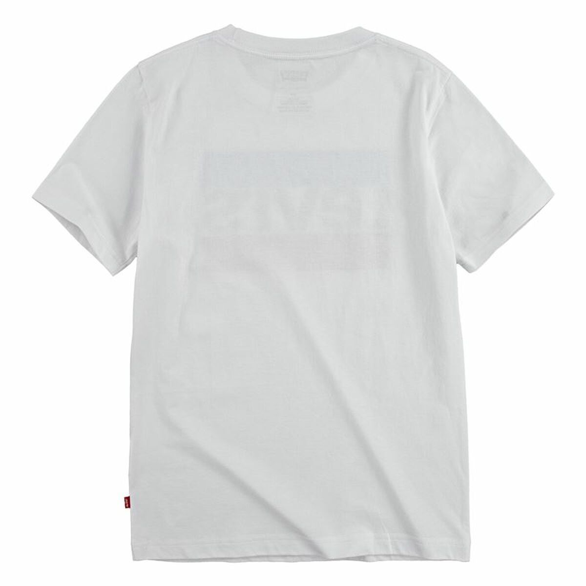 Image secondaire de T shirt à manches courtes Enfant Levi's Kids Sportswear Logo Blanc