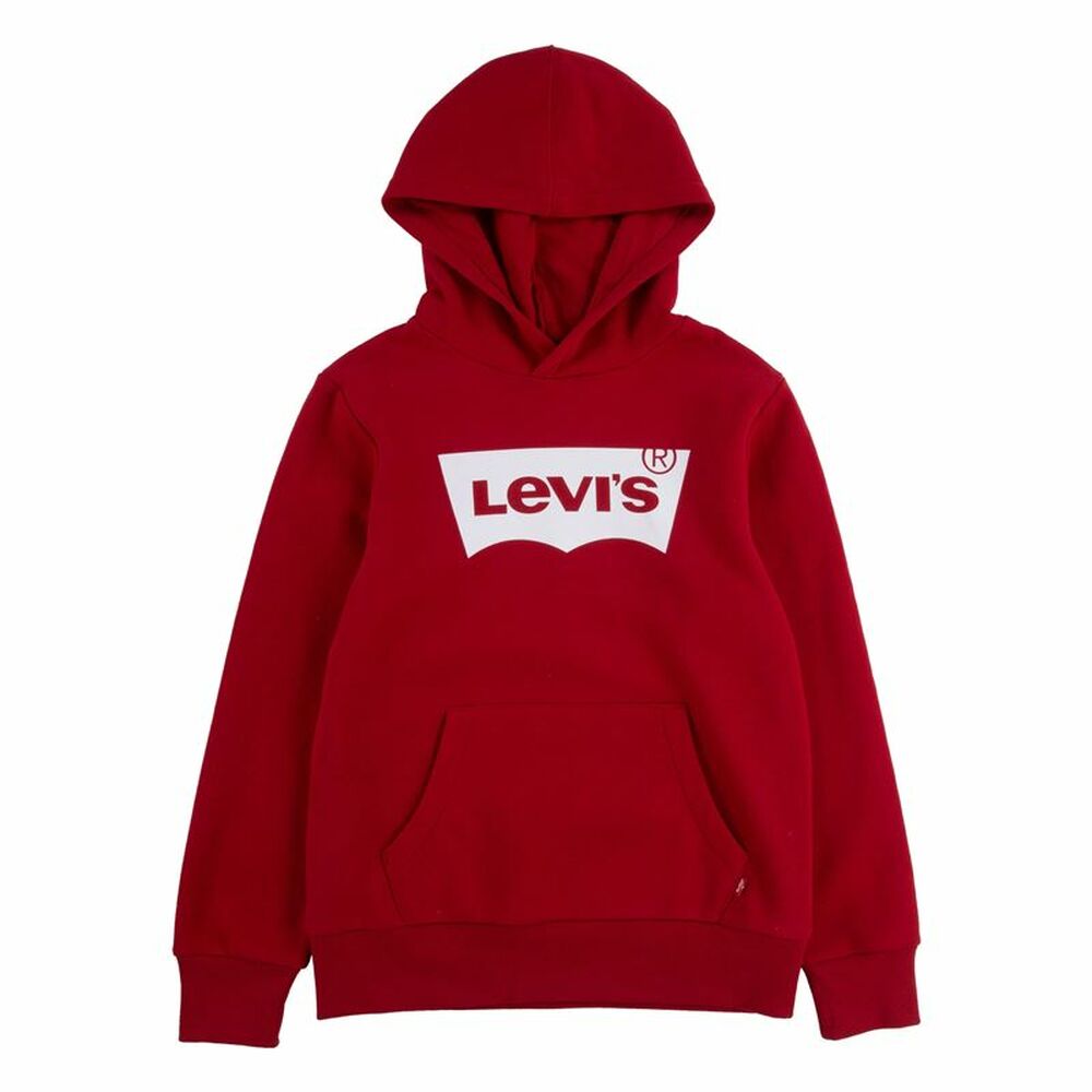 Men’s Sweatshirt without Hood Levi's Batwing Screenprint Red