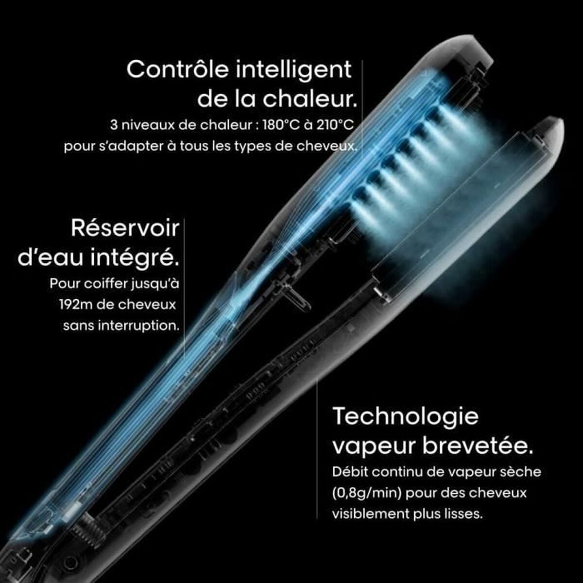Keramische haartang met stoom L'Oreal Professionnel Paris Steampod 3