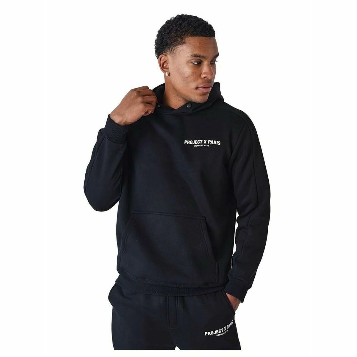 Image secondaire de Sweat à capuche homme Project X Paris PROJECT HOODIE 2422052 Noir