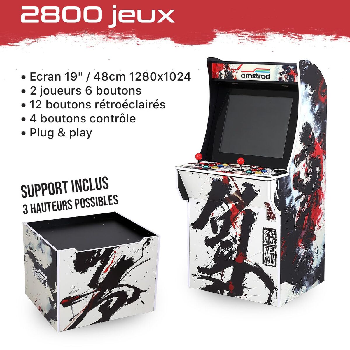 Bild von Arcade Machine AMSTRAD AMS-RETROGAME-FIGHTERS