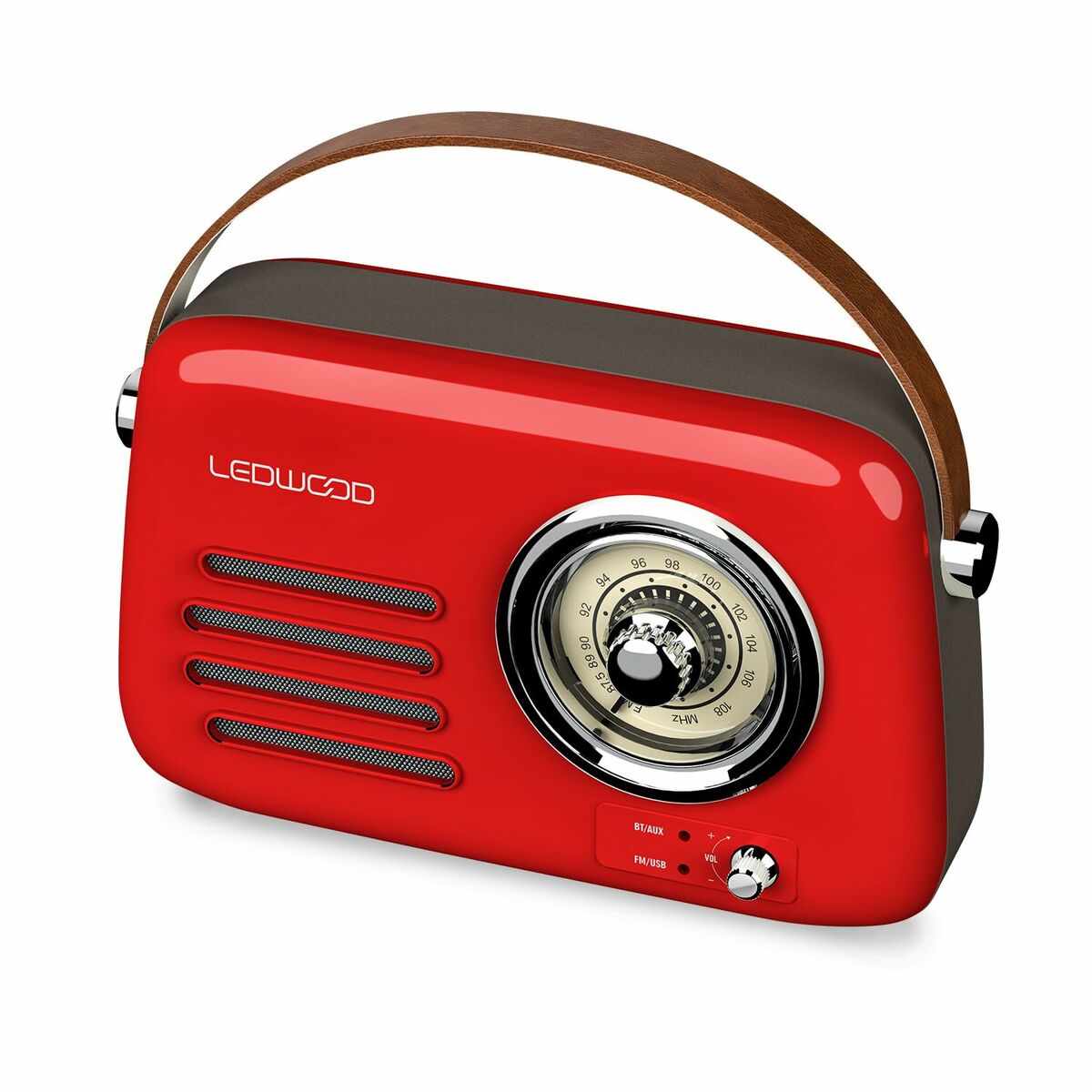 Image secondaire de Radio Transistor Ledwood ALMA RED Rouge 30 W