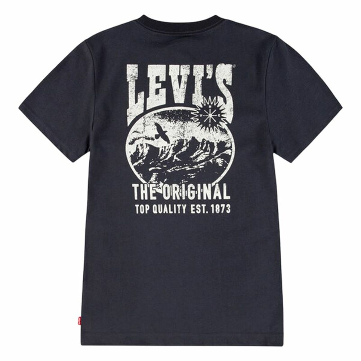 Image secondaire de T shirt à manches courtes Enfant Levi's Lvb Valley View Noir 8 Ans