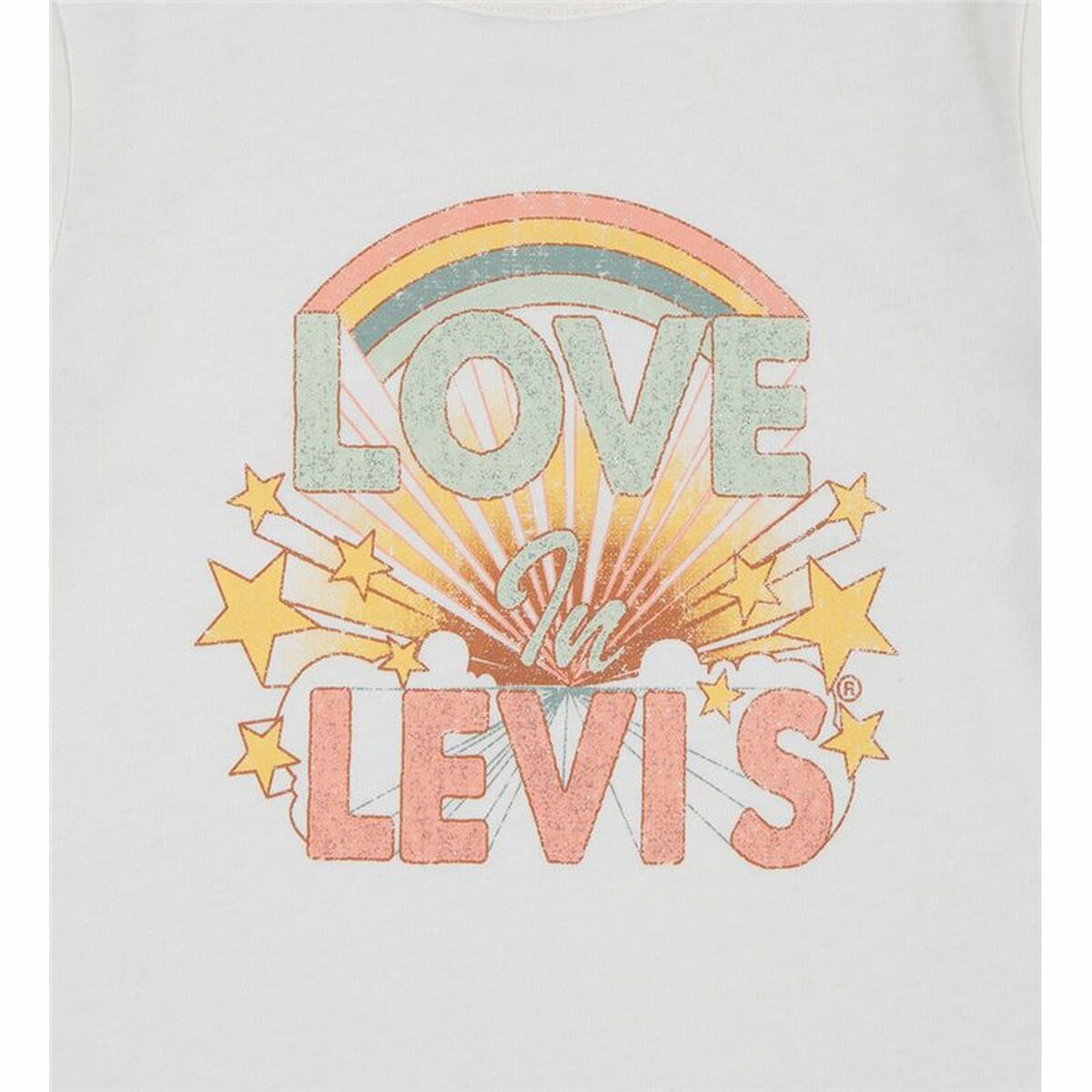 Child’s Short Sleeve T-Shirt Levi’s Double Cuff