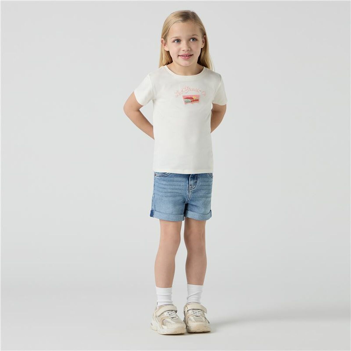 Image secondaire de Jeans Levi's Lvg Girlfriend Flower Child Bleu