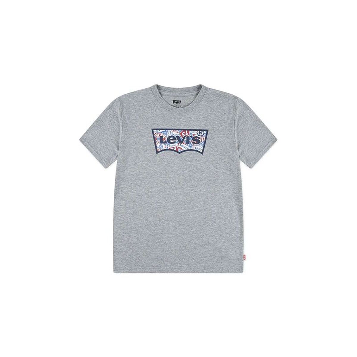 T-Shirt met Korte Mouwen voor kinderen Levi's Lvb On The Road Batwing Lichtgrijs