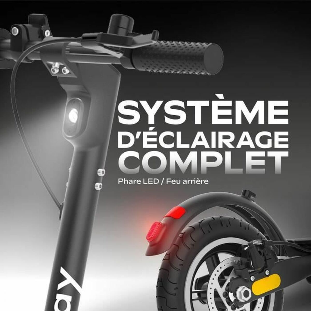 Immagine di Electric Scooter EZWAY Black 450 W 25 km/h