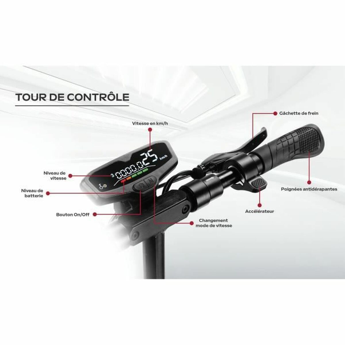 Bild von Electric Scooter EZWAY 800 W