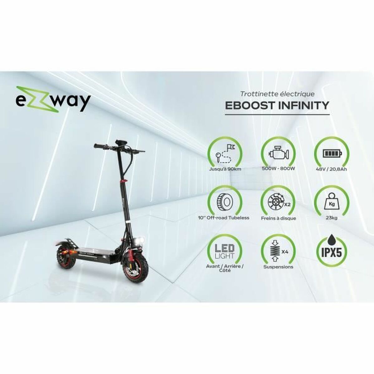 Bild von Electric Scooter EZWAY 800 W