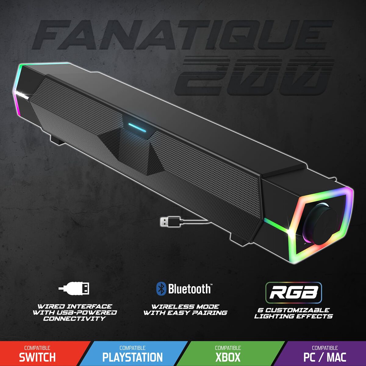 Bild von PC Speakers Spirit of Gamer SP-6500 Black 6 W