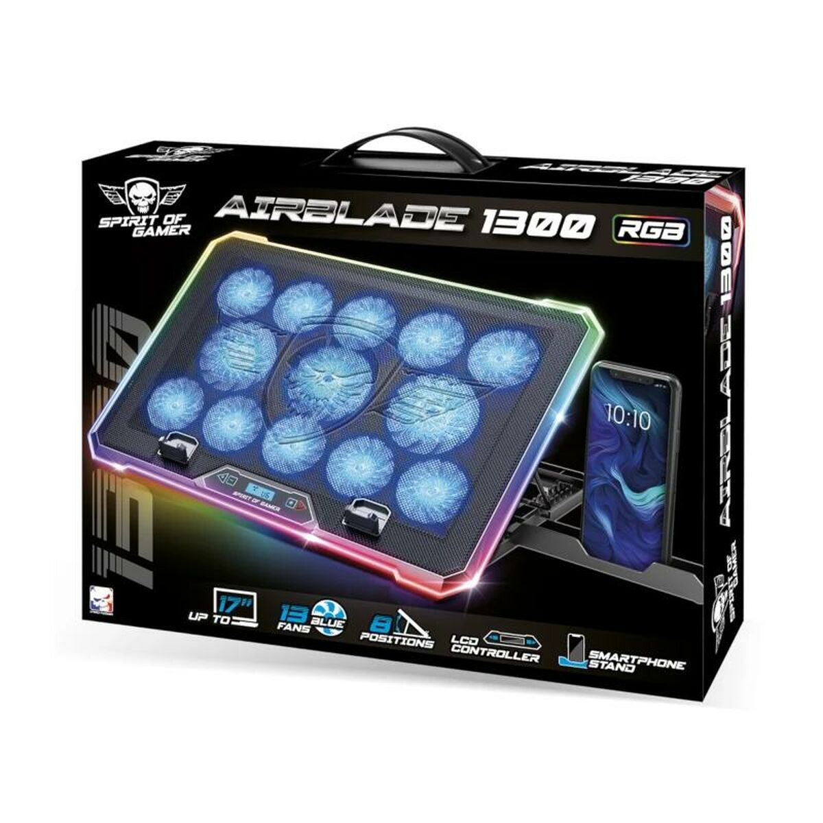 Afbeeldingen van Cooling Base for a Laptop Spirit of Gamer Airblade 1300