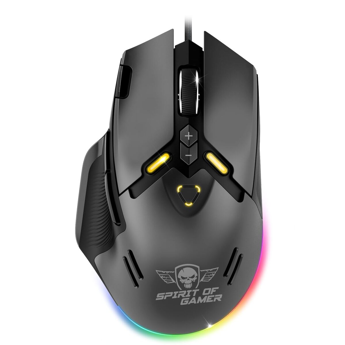 Bild von Mouse Spirit of Gamer Elite M60 White RGB 8000 DPI 12000 dpi