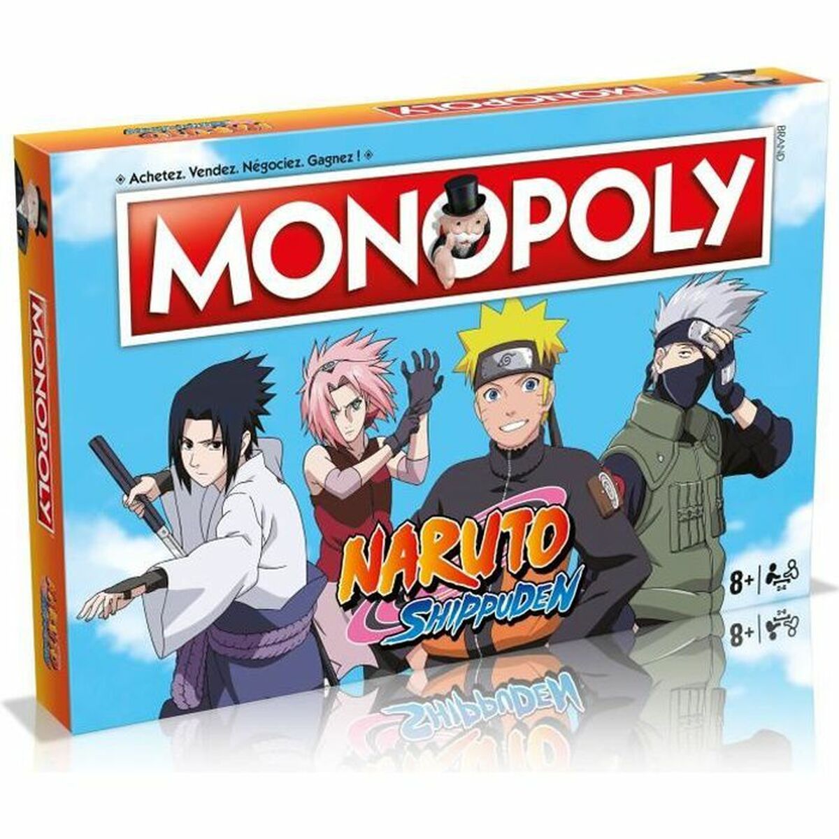 Bordspel Winning Moves MONOPOLY Naruto