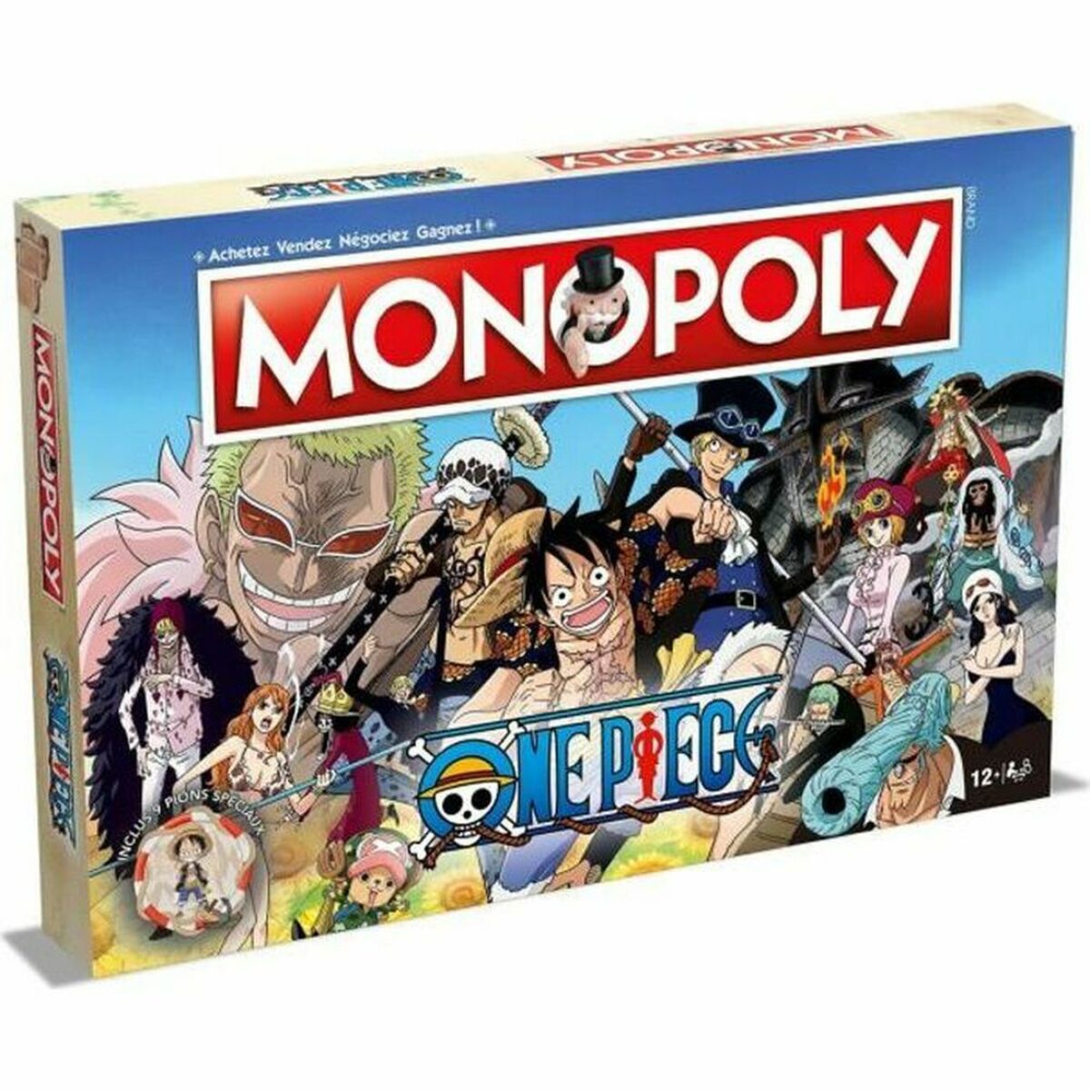Jeu de société Winning Moves Monopoly One Piece (FR) (Français)