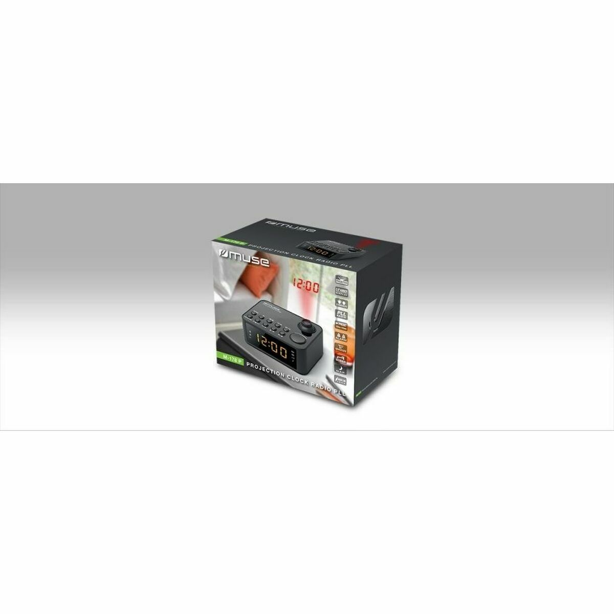 Afbeeldingen van Clock-Radio Muse M-178P (1 Unit)