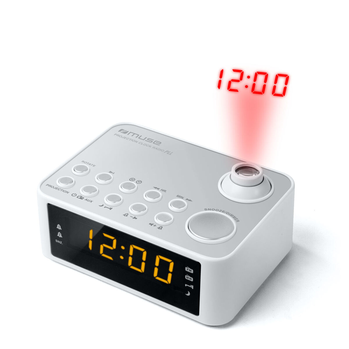 Afbeeldingen van Clock-Radio Muse M-178PW
