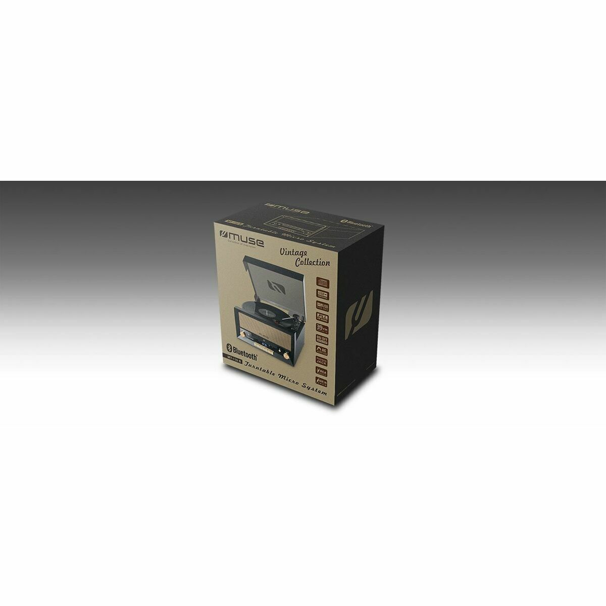 Mini Hifi Muse MT110 Black