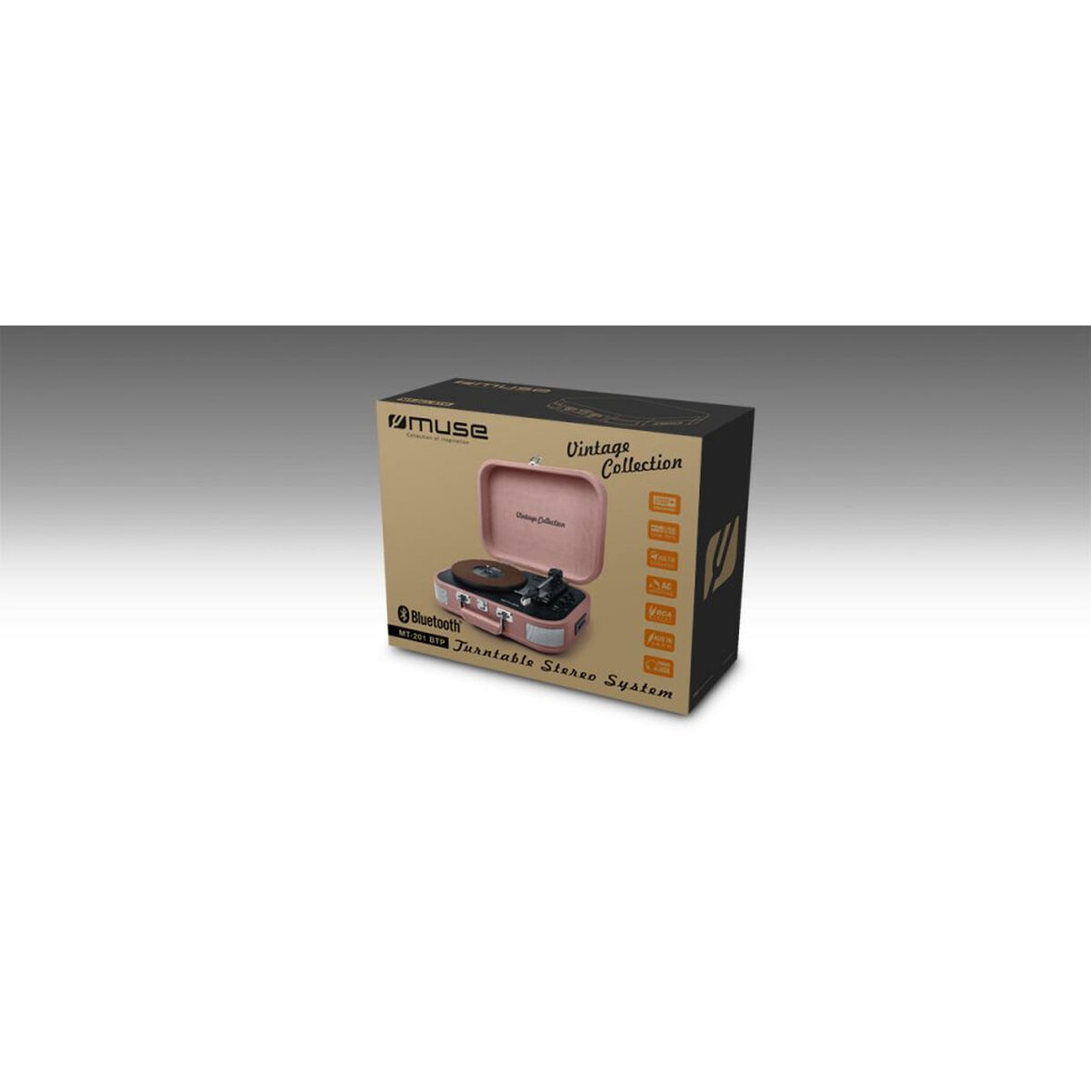 Afbeeldingen van Record Player Muse MT201BTP