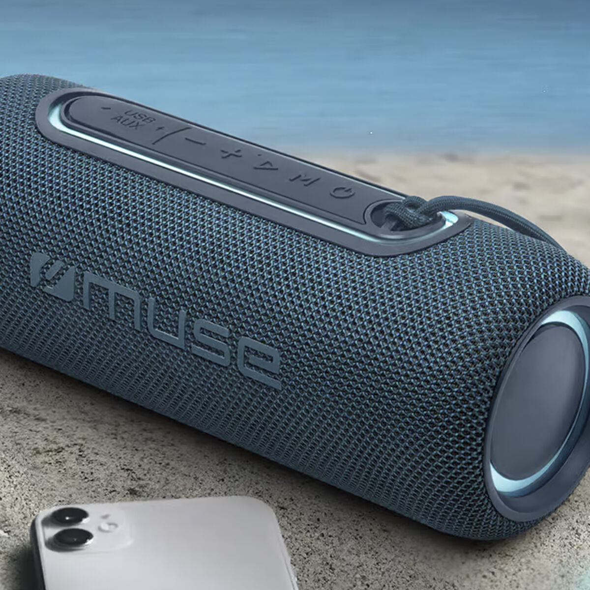 Picture of Portable Bluetooth Speakers Muse M780BTR 20W Blue 20 W