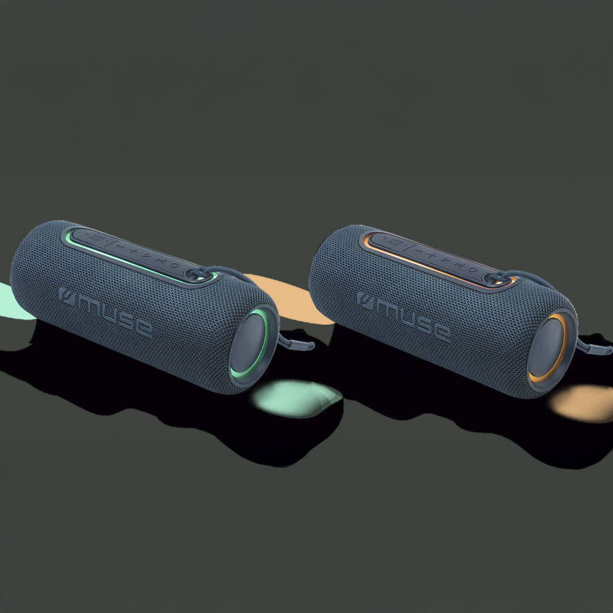 Picture of Portable Bluetooth Speakers Muse M780BTR 20W Blue 20 W