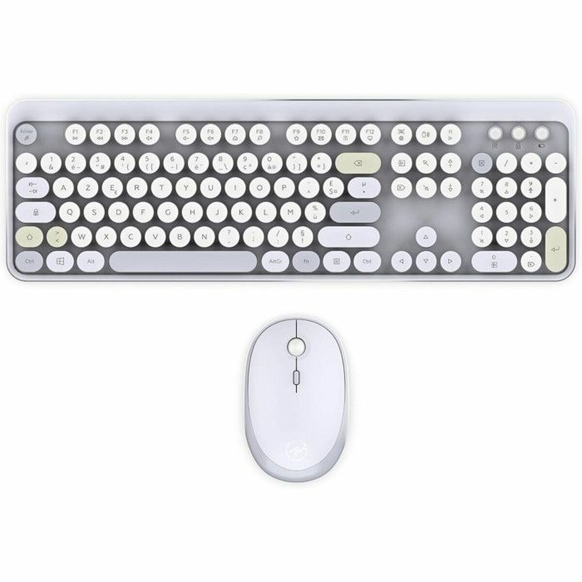 Afbeeldingen van Keyboard and Mouse Mobility Lab Modelo ergonómico Grey AZERTY