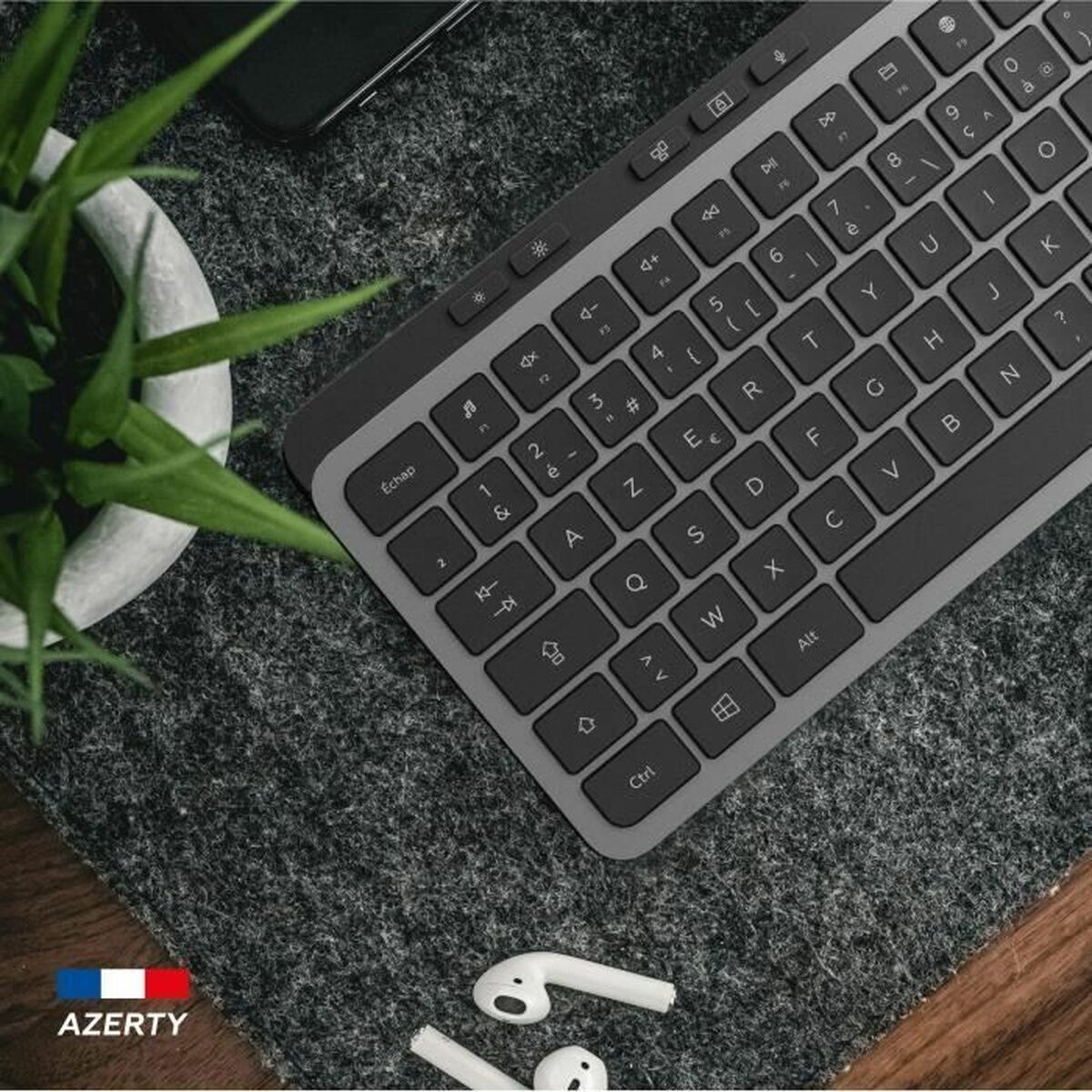 Afbeeldingen van Keyboard Mobility Lab KP450W Black Grey