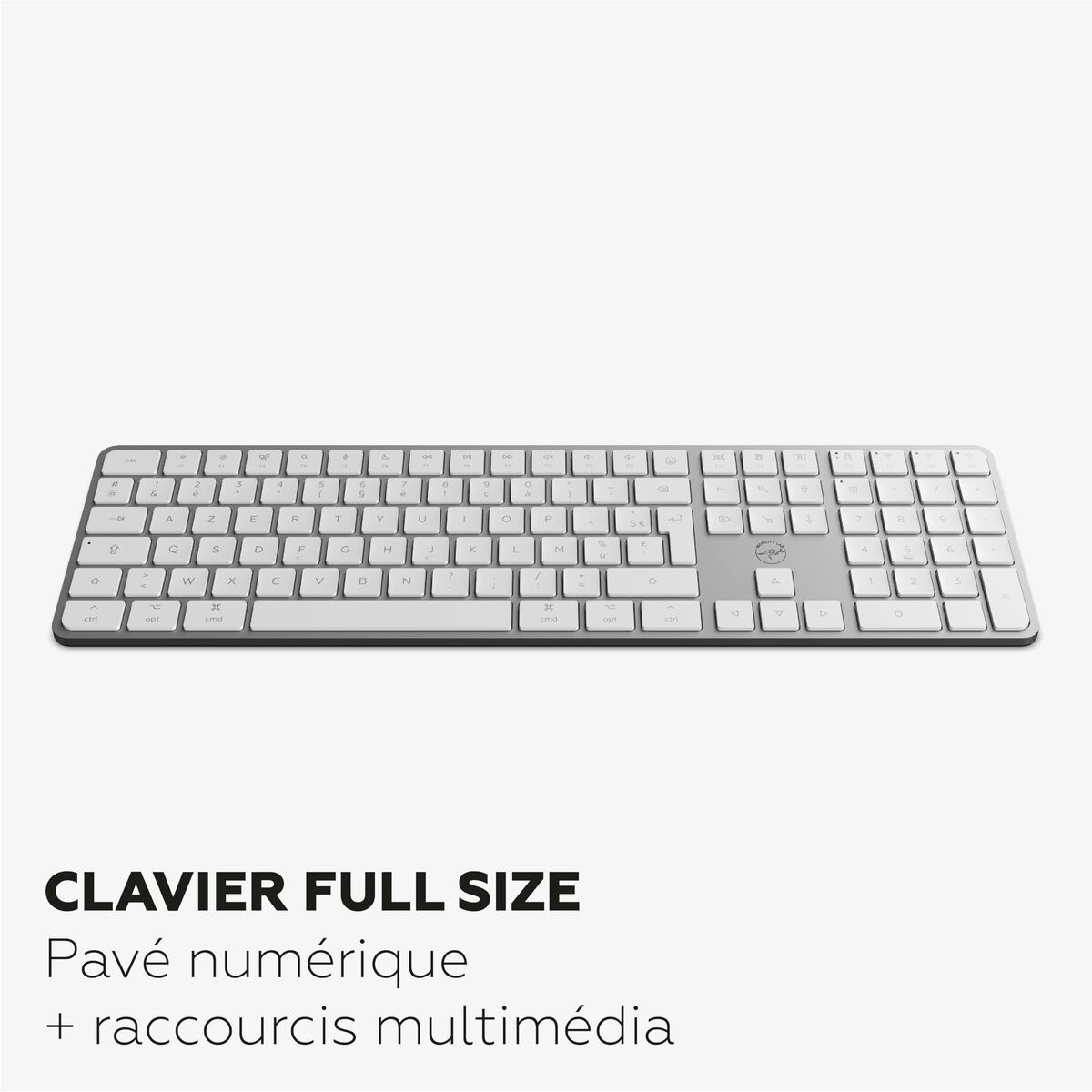 Afbeeldingen van Keyboard Mobility Lab KMP2000W White