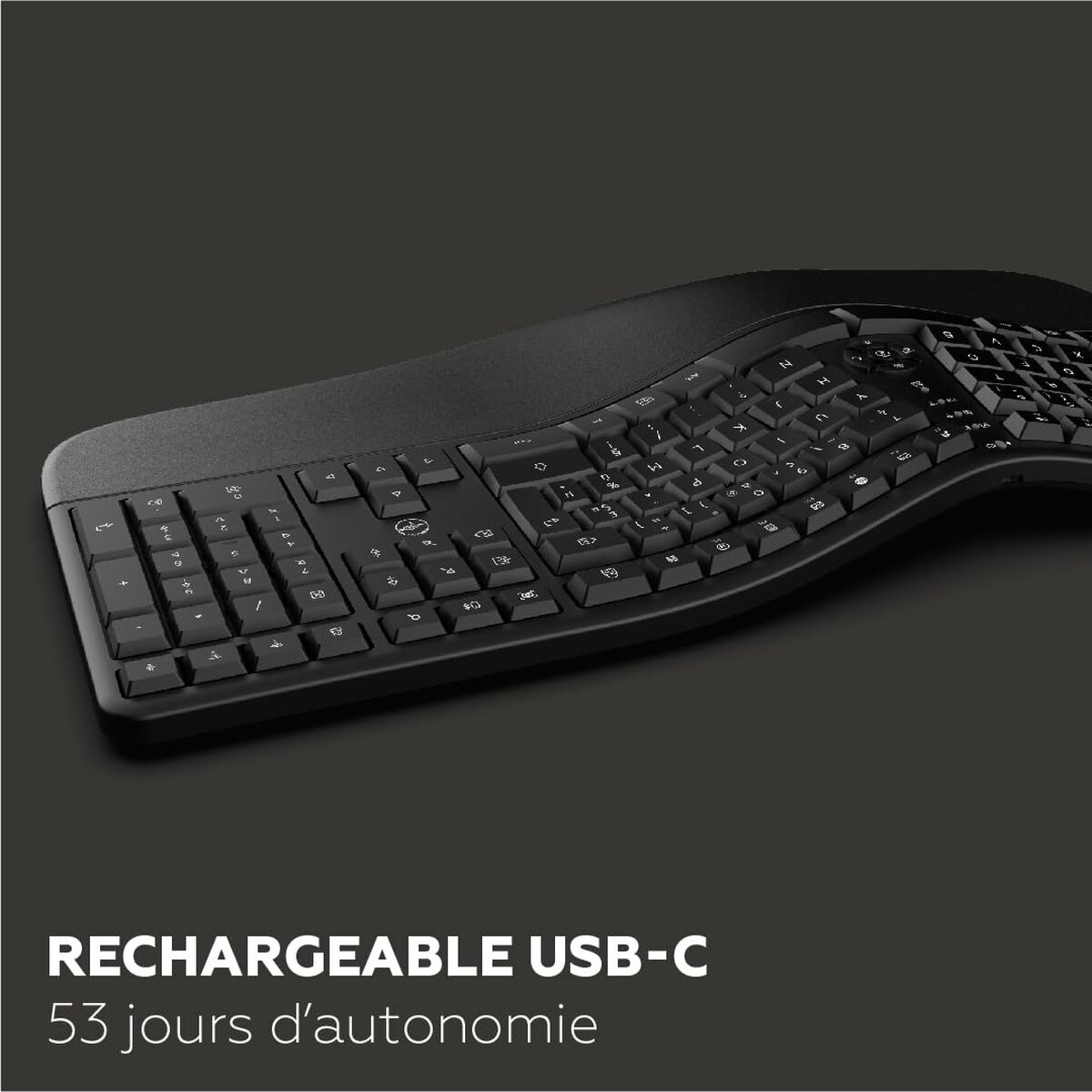 Afbeeldingen van Keyboard Mobility Lab Azerty French Black