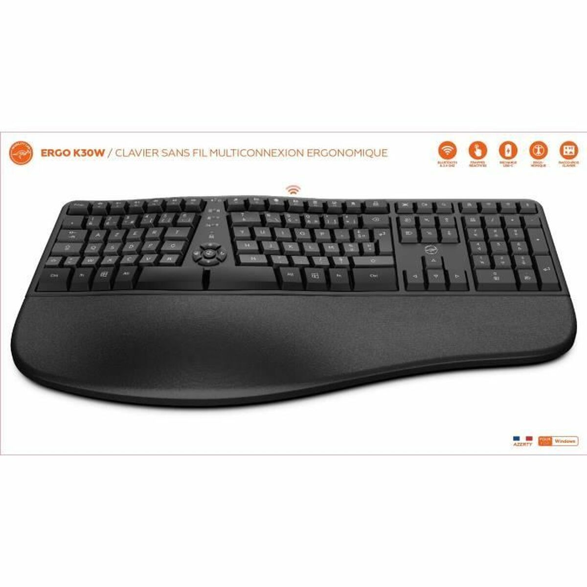Afbeeldingen van Keyboard Mobility Lab Azerty French Black