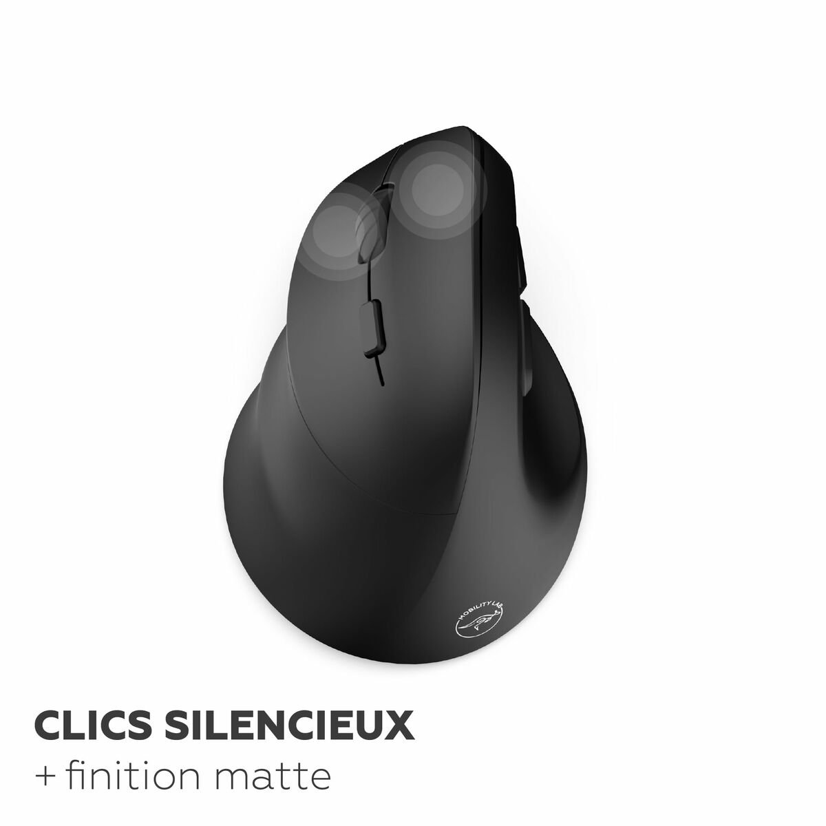 Afbeeldingen van Mouse Mobility Lab ERGO M30W LEFT Black Vertical