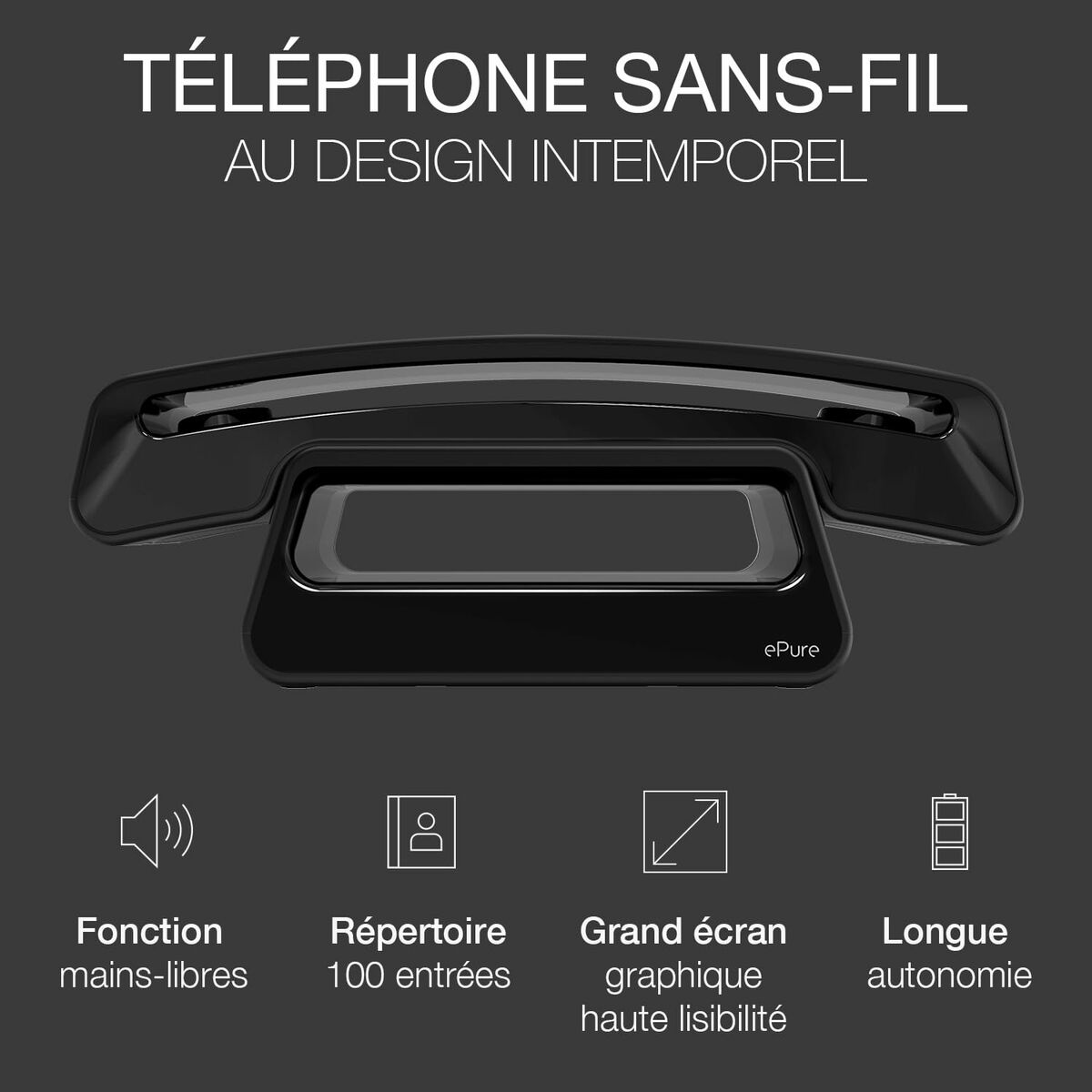 Wireless Phone Alcatel ATL1428155 White Black