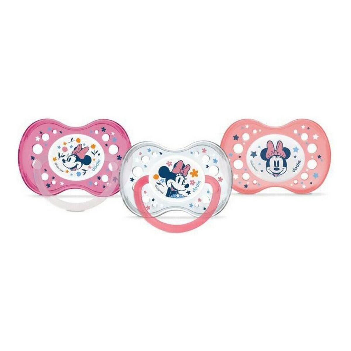 Sucette Dodie Anatomical Minnie Soothers - Day And Night